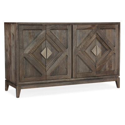 Chiseling 56'' W Solid Wood Sideboard