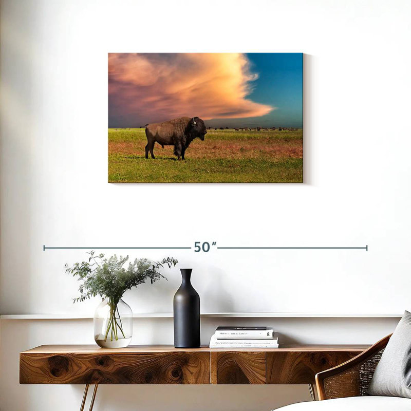 Bison Brampt Badlands, H 20 po x l 30 po
