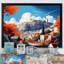 City Athens Popart II, reproduction d'art sur toile-1623262568-1624076884