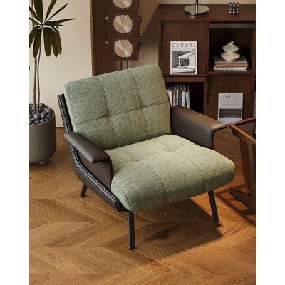 Chaise de loisirs en tissu de style moderne