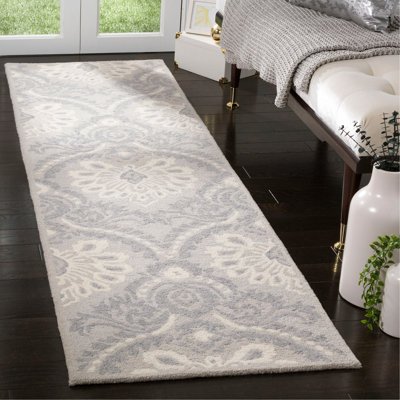 Tapis en laine touffeté à la main Keyesport Blossom