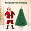 Arbre de Noël vert pin artificiel-1099567242