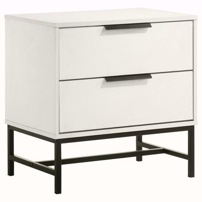 Table de chevet 2 tiroirs