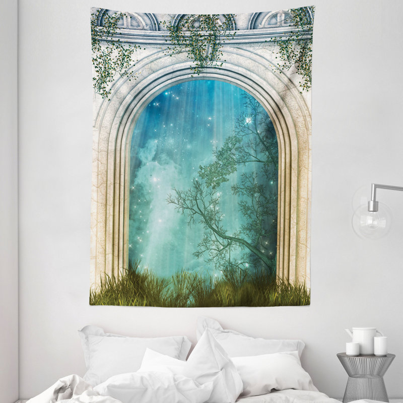 Tapisserie mystique en polyester, H 80 po x l 60 po