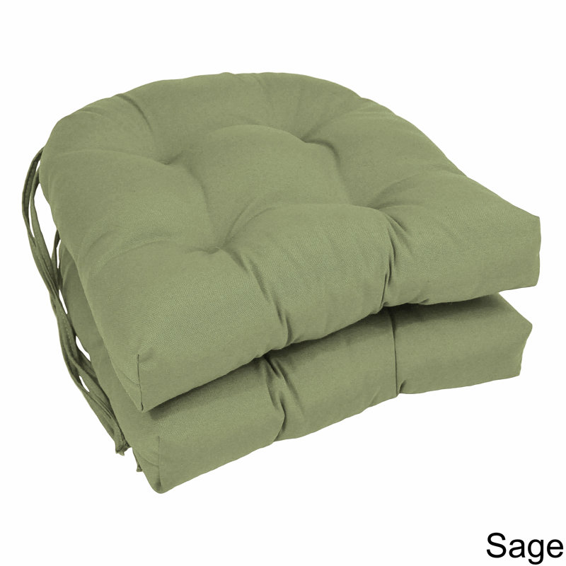 Coussin de chaise de salle à manger d'intérieur de 16 po, ISE