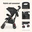 Poussette parapluie Dream On Me Volgo-115616724