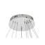 Lustre gradué à 3 lumières DEL Brindalla-233062499