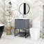 Ensemble de meuble-lavabo simple 24 po Zlate-1444630555