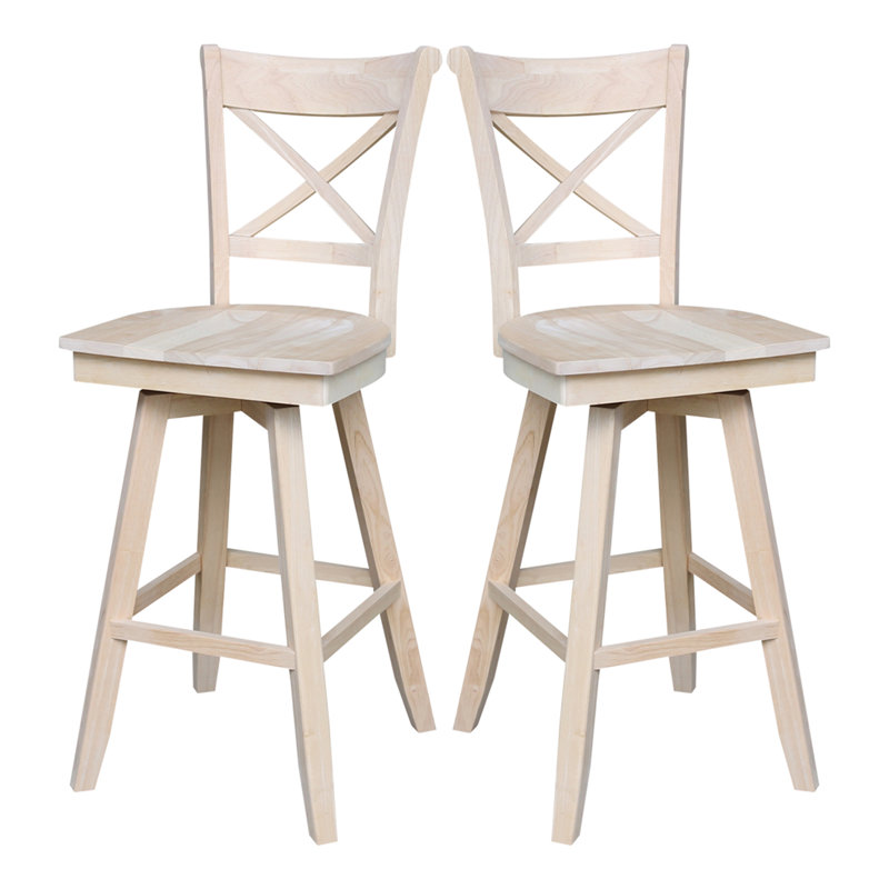 Tabouret tournant 24 "Deonda, Non fini, Tabouret de bar (siège d'une hauteur de 30 po)