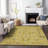 Premium Machine Washable Prisco Gold Rug-238347285