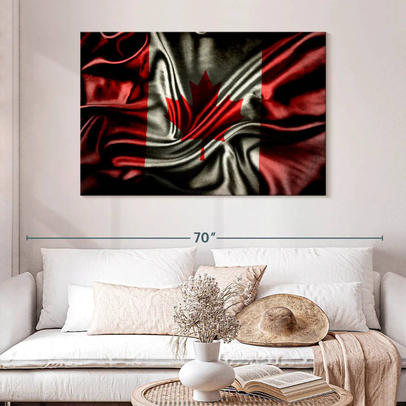 Borges Dark Canada Flag, 20" H x 30" W
