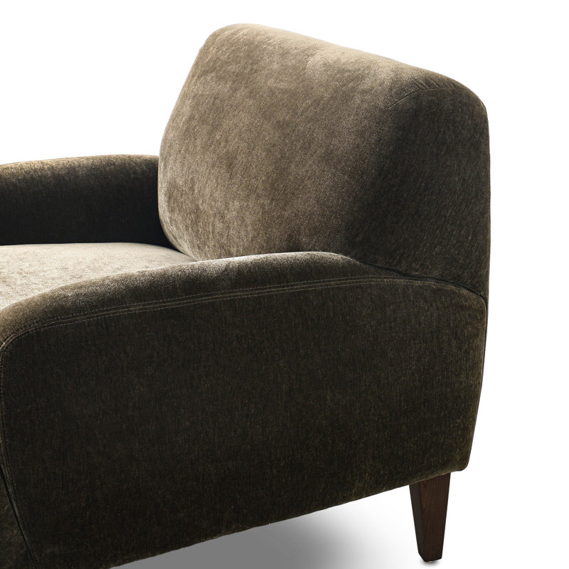 Kent Armchair, Malmo Olive Polyester Blend