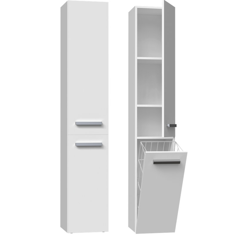 Ranstead Linen Cabinet, White