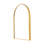 Cillean Arched Metal Modern Wall Mirror