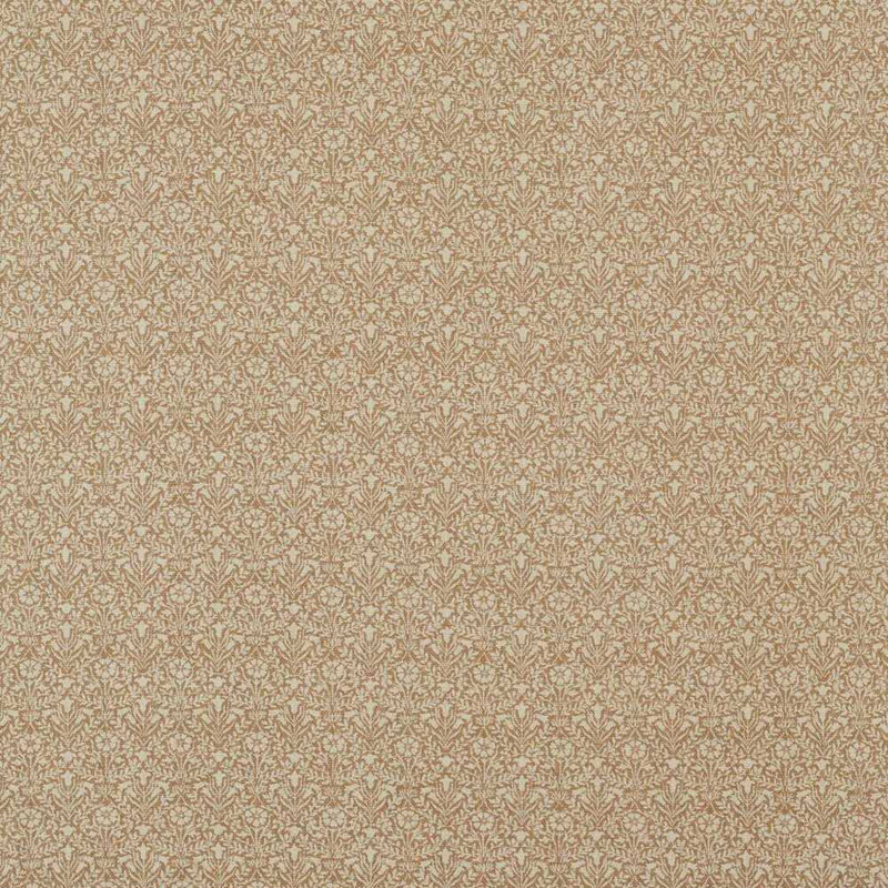 Bellflowers Fabric, Wheat