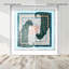 Dual Paris Cheetah Shadowbox Animals Print by Oliver Gal, Black Frame, 12 x 12-1425058056-1425058063