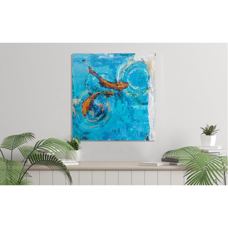 «Good Fortune III», reproduction d'art sur toile, H 32 po x l 32 po x P 3 po
