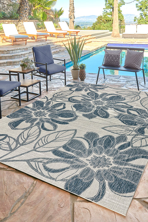 Flatweave Indoor/ Outdoor area rugs