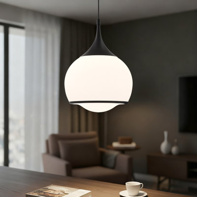 1-Light Dimmable Integrated LED Pendant