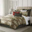 Greenwood Ivory/Red Linen Duvet Cover Set-533456985