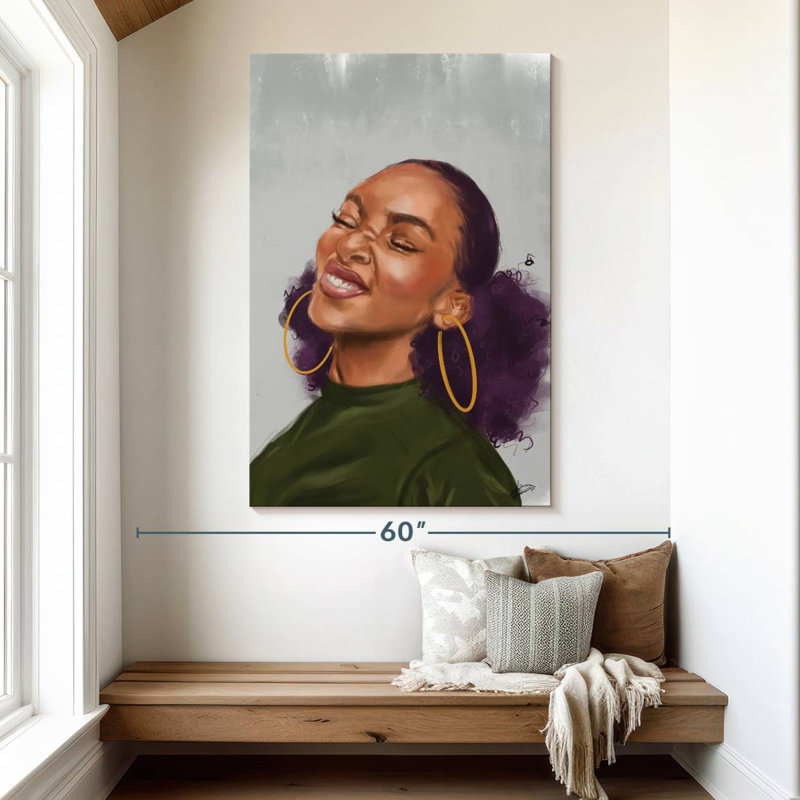 Leisha Contentment, 51" H x 34" W