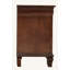 Table de chevet Triton Glory Furniture, cappuccino