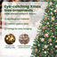 6.89' H Lighted Artificial Christmas Tree-1418042879-1418060174-1418062098