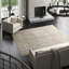 Wool Oriental Area Rug in Gray