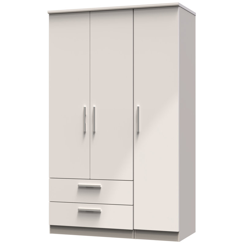 Borgeson Manufactured Wood Wardrobe, Gloss/Kashmir
