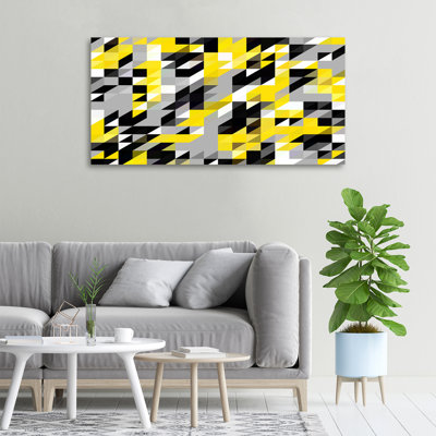 Geometric Background - No Frame Print on Canvas