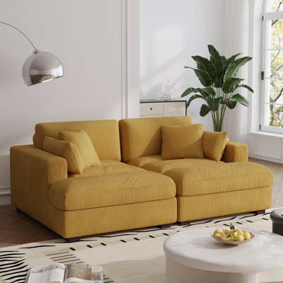 Bentura Echavarria 213.4Cm Recessed Arms Modular Sleeper