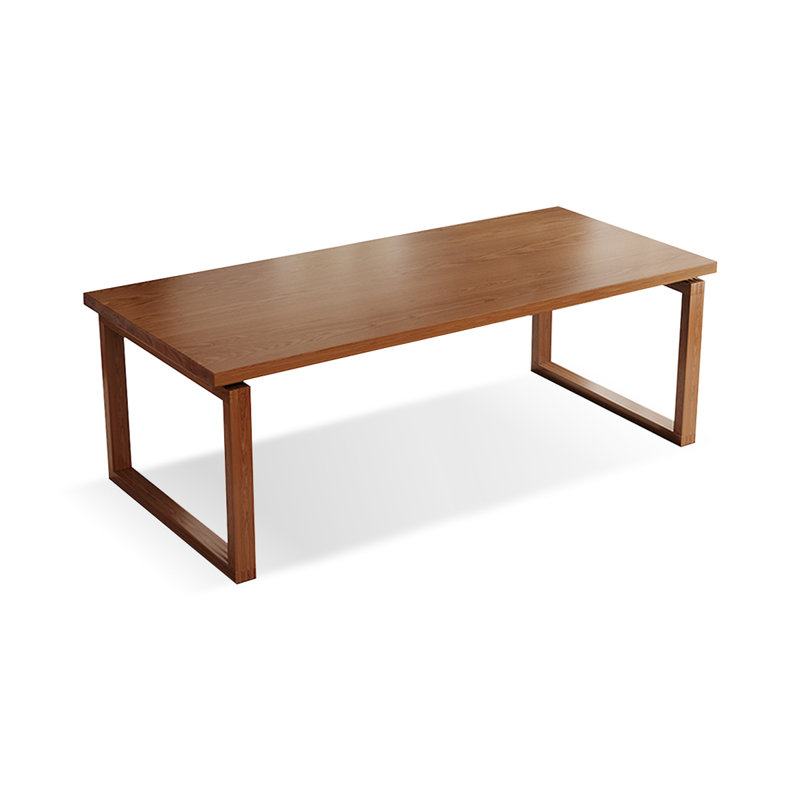 Table de salle à manger rectangulaire, H 29,53 po x L 86,61 po x l 35,43 po