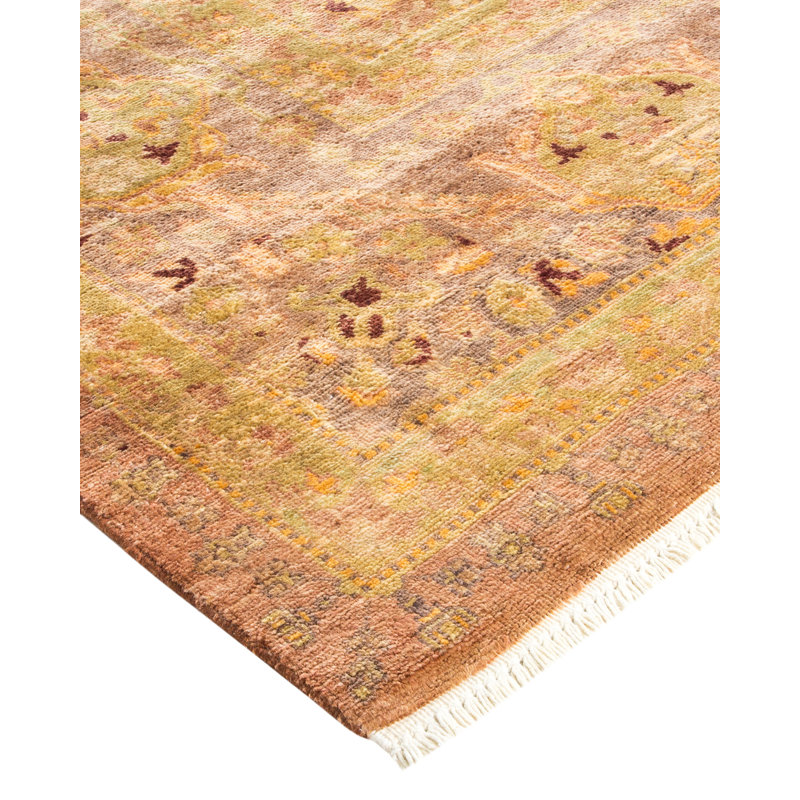 Viren One-of-a-Kind 8' 1" X 9' 10" Hand Knotted Area Rug