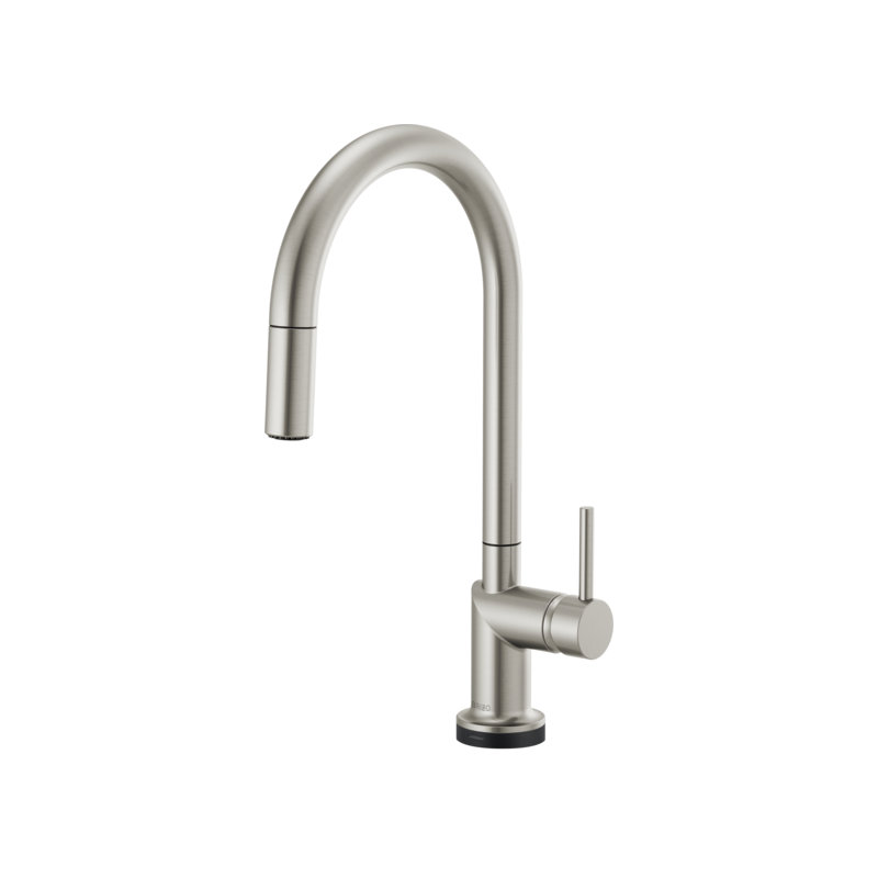 Odin® SmartTouch® Pull-Down Faucet with Arc Spout, Stainless, Lever