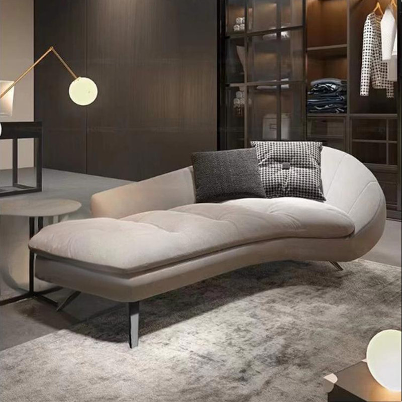 Chaise longue rembourrée légère Luxury Luxury, Accoudoir à droite (vu de face)