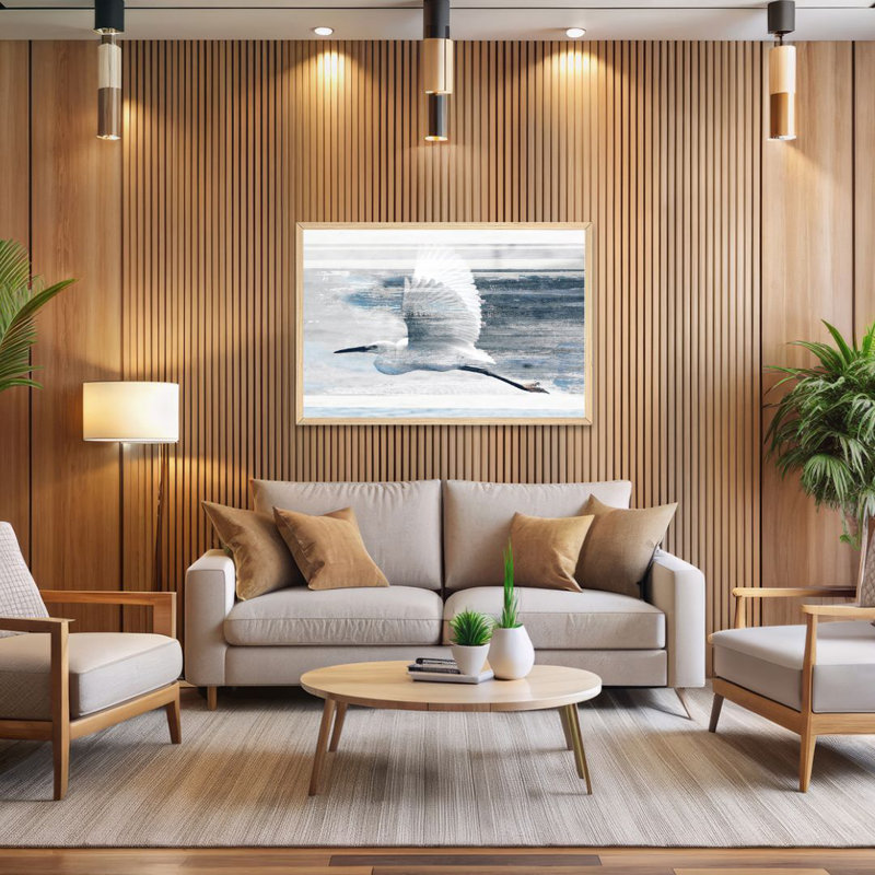 Shore Bird In Flight Print