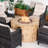 Arrika 4-Person Patio Conversation Set With Cushions