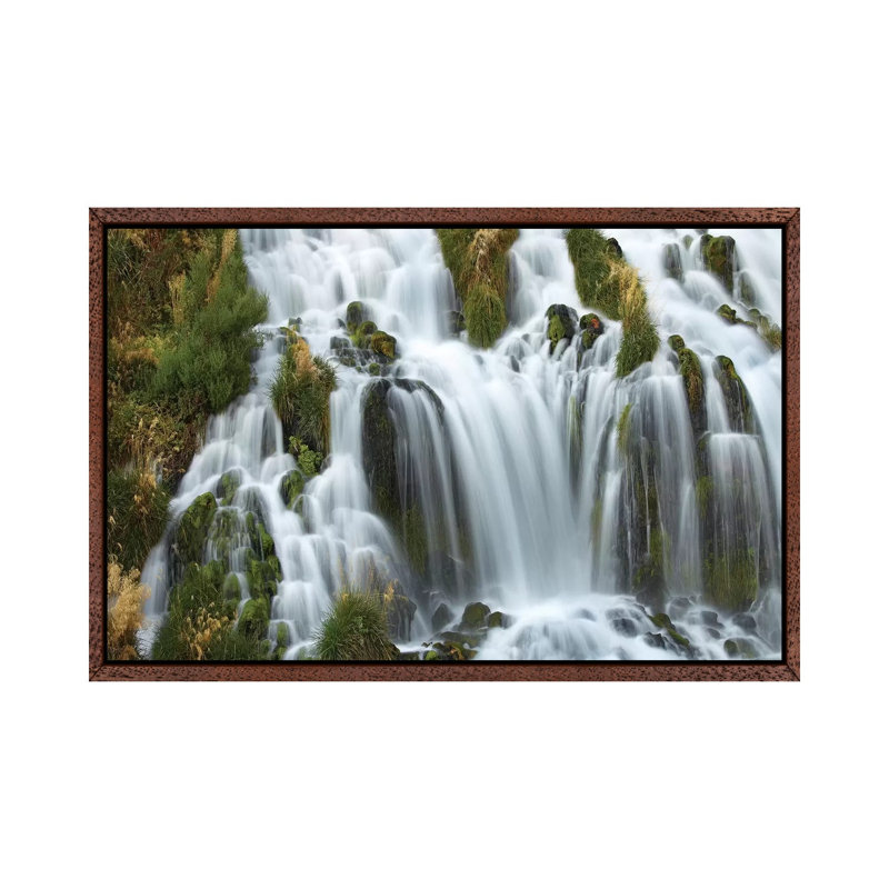 Waterfall, Niagara Springs, Thousand Springs State Park, Idaho by Tim Fitzharris - Gallery-Wrapped Canvas Giclée on Canvas