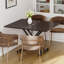 Alasca Metal Base Dining Table-2063837607
