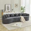 Canapé modulaire Compression en chenille 111,5 pouces