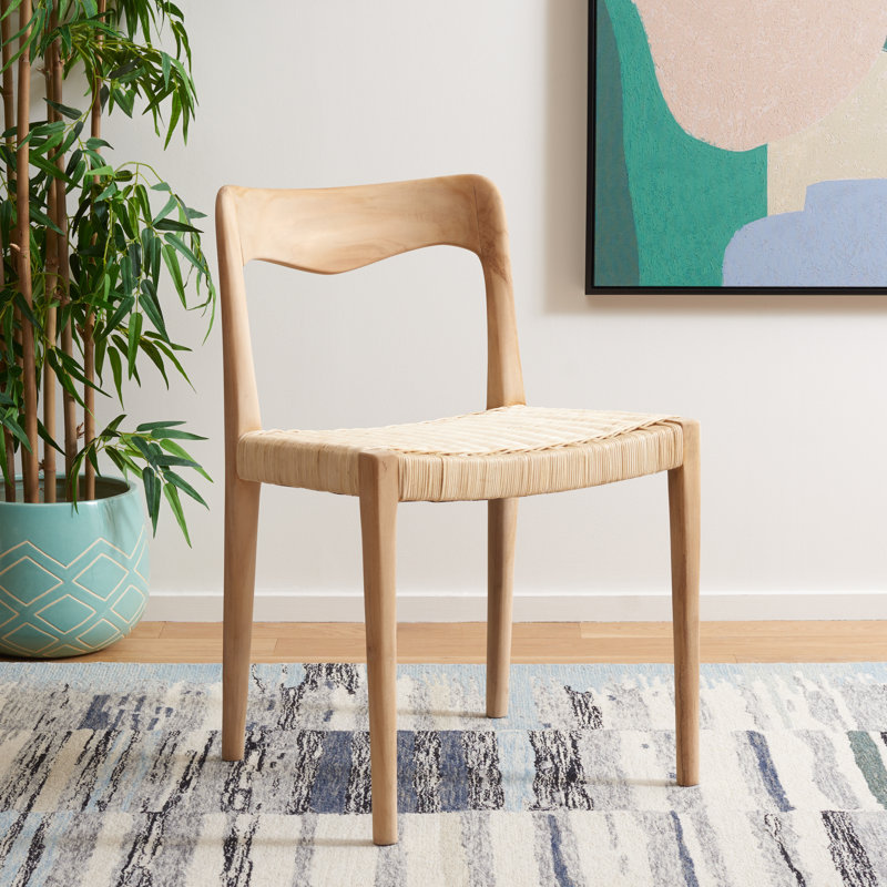 Chaise d'appoint beige Dannon, Natural/Beige