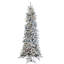 7.5' Lighted Artificial Pine Christmas Tree