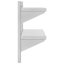Hamida Stainless Steel Bracket Shelf-398641087