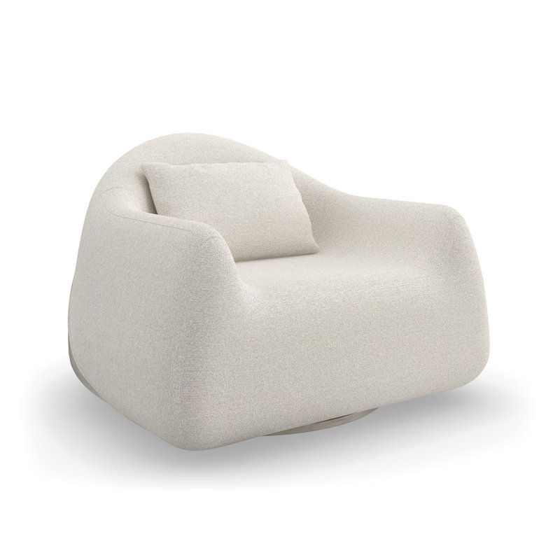 Serenity Linen Swivel Armchair