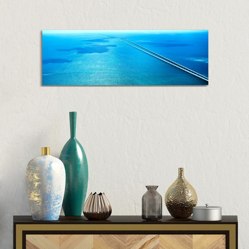 Pont de sept miles, Florida Keys, FL, États-Unis, giclée sur toile tendue avec châssis, H 12 po x l 36 po