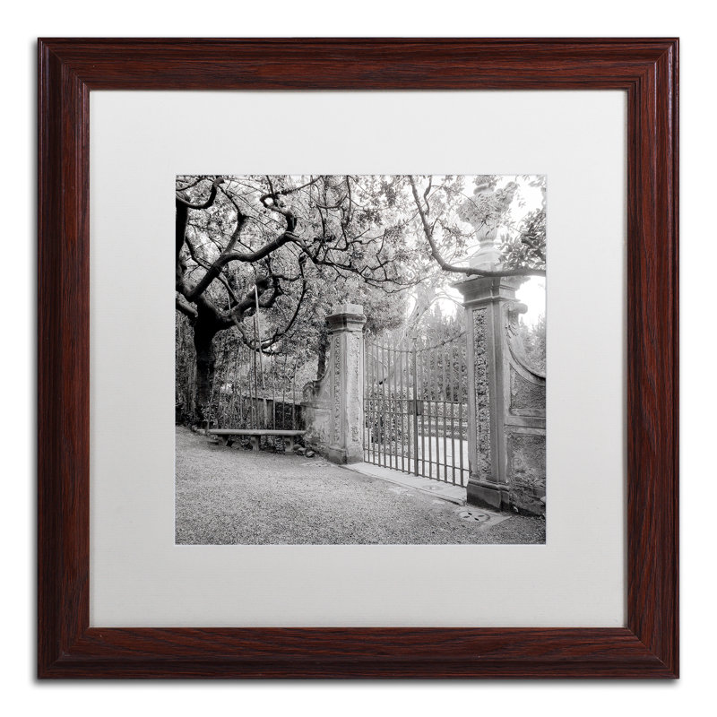 Alan Blaustein «Firenze I», reproduction de photo encadrée, H 16 po x l 16 po x P 0,5 po, Brun, Blanc
