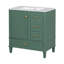 Ensemble de meuble-lavabo moderne avec lavabo 30 po, meuble-lavabo moderne avec porte à fermeture douce et 3 tiroirs, structure en bois massif-1520076374-1520076373