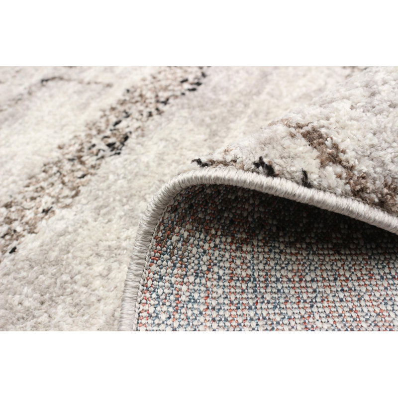 Abdul-Rahim Damask Indoor Rug, Rectangle 5'2" x 7'5"