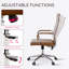 Ergonomic Executive Office Swivel Chair With Patterned Leather Back-1110539902