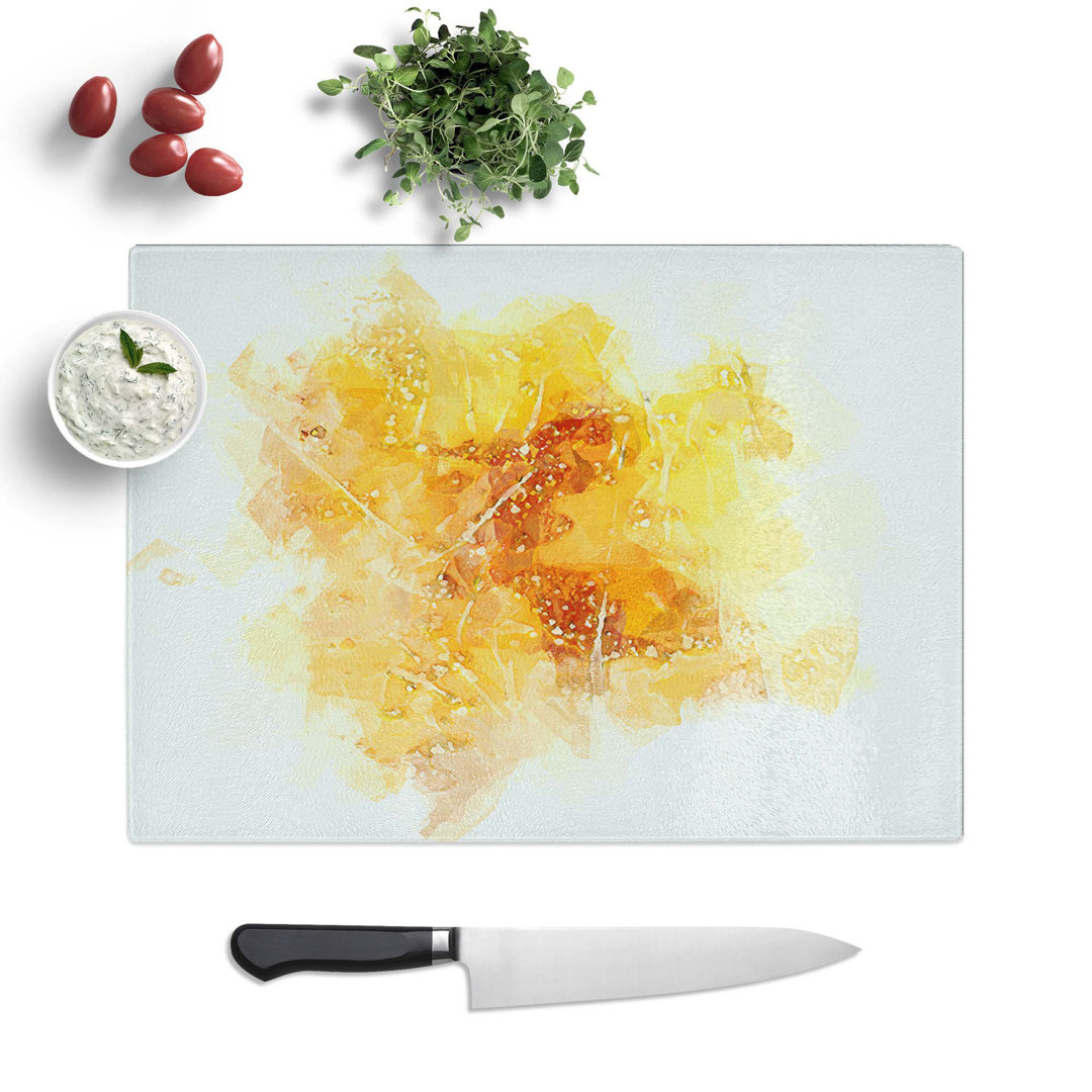 Tempered Glass Bubbles of Life Chopping Board